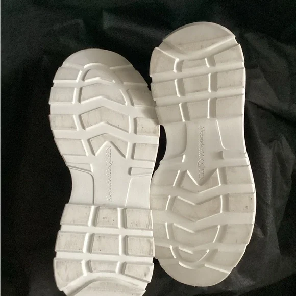 Alexander McQueen Tread Slick Canvas Platform Sneakers, Size 41 - Picture 8 of 14